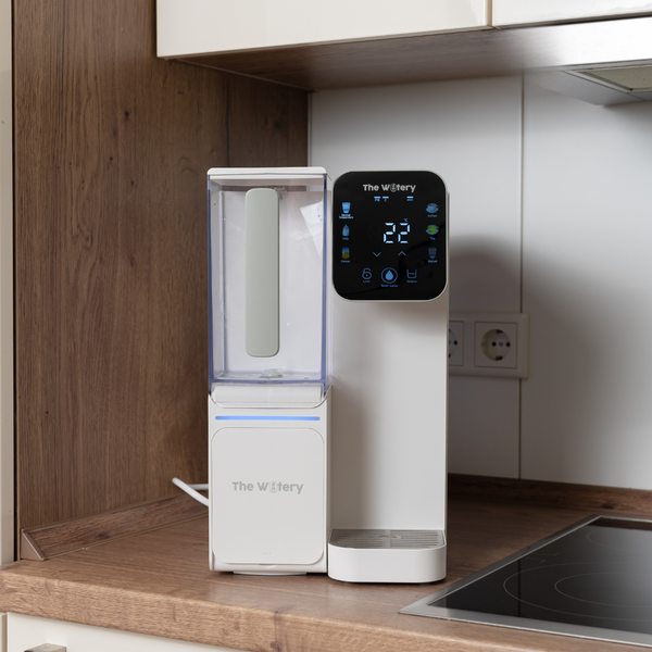 Watery PureHeat RO Dispenser – Osmosi inversa a 4 stadi + Monitoraggio della qualità dell'acqua