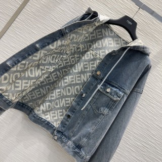 Fendi 25 Denim Set Light blue Cotton