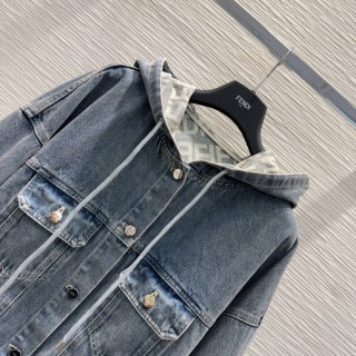 Fendi 25 Denim Set Light blue Cotton