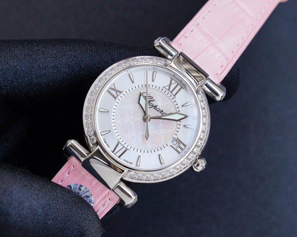IMPERIALE 36MM AUTOMATIC STEEL CASE DIAMOND BEZEL