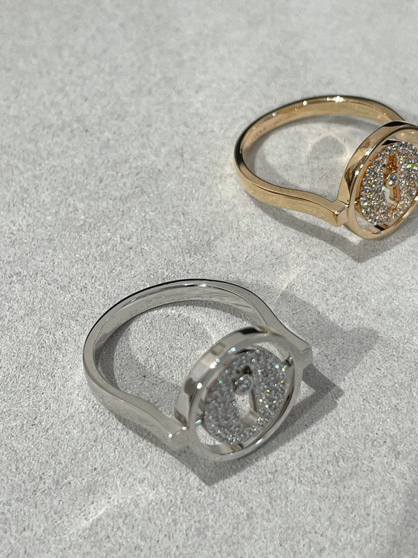 LUCKY MOVE PAVED RING