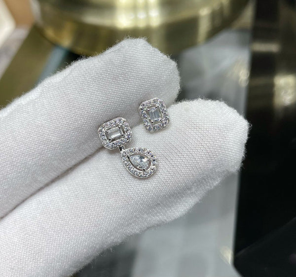 MY TWIN 2+1 DIAMOND STUD EARRINGS