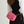 FLAP BAG 17CM PINK LAMBSKIN GOLD HARDWARE