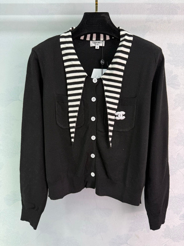 CHANEL WOOL LONG SLEEVE CARDIGAN STYLE 274