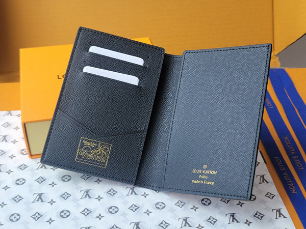 LV Wallet 14cm Black Monogram Canvas 261847