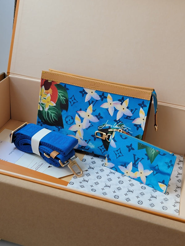 LV Gaston Wallet Monogram Surfin' Canvas 261859