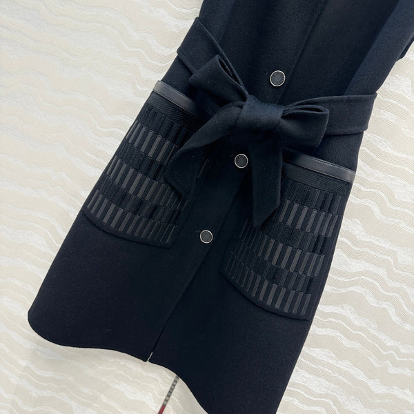 HM 25S Jacket in Black Wool 295761