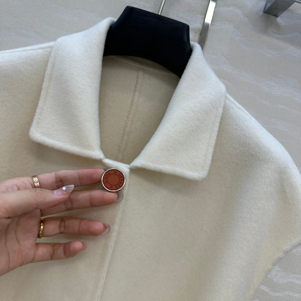 HM 25S Jacket in White Wool 295758