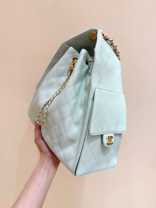 CC 25S Hobo Bag 40 Mint Green Calfskin