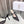 CD High Heeled Mule Crystal Black Sheepskin 460071