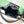CC 22B Mini Chain 12.5cm Buckle Bag Black Calfskin