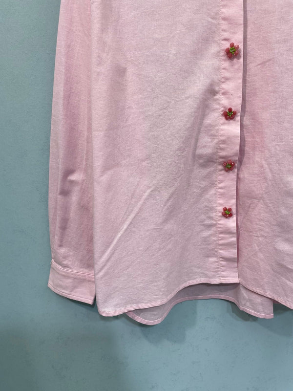 Chanel Shirt Pink in Flax 218502