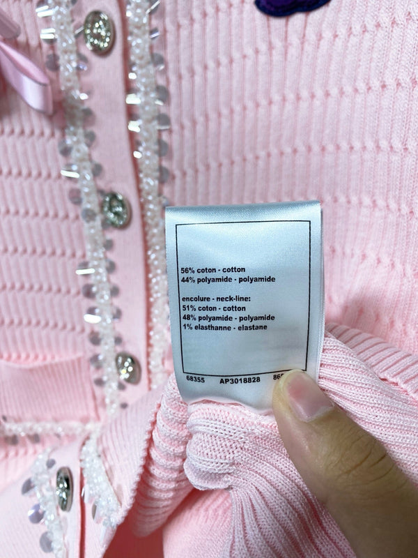 Chanel Short-Sleeve T-Shirt Pink in Cotton 248256
