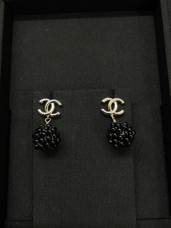 CC Beaded Drop earrings