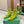 BLC Cagole Mid-Calf Boots 5cm Neon Green Leather 985476