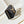 24a small flap bag 23cm black lambskin pearl and gold hardware