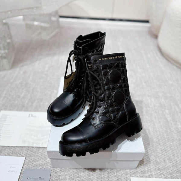 D-Unit Ankle Boot 40mm In Black Plain Calfskin 988755