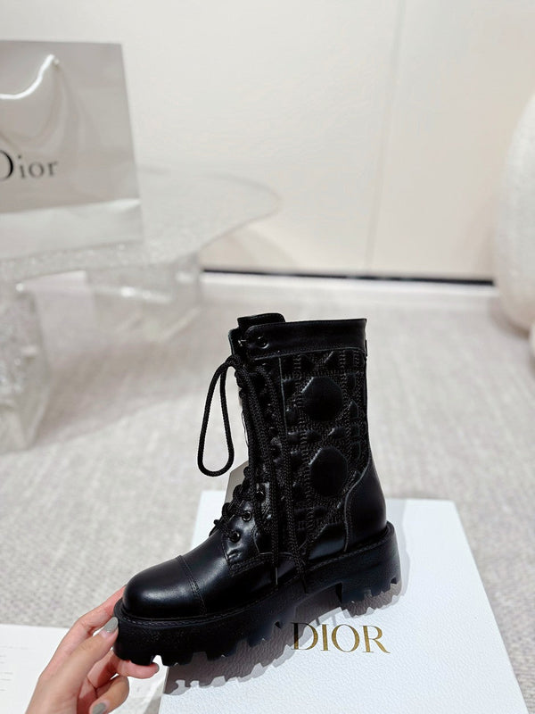 D-Unit Ankle Boot 40mm In Black Plain Calfskin 988755