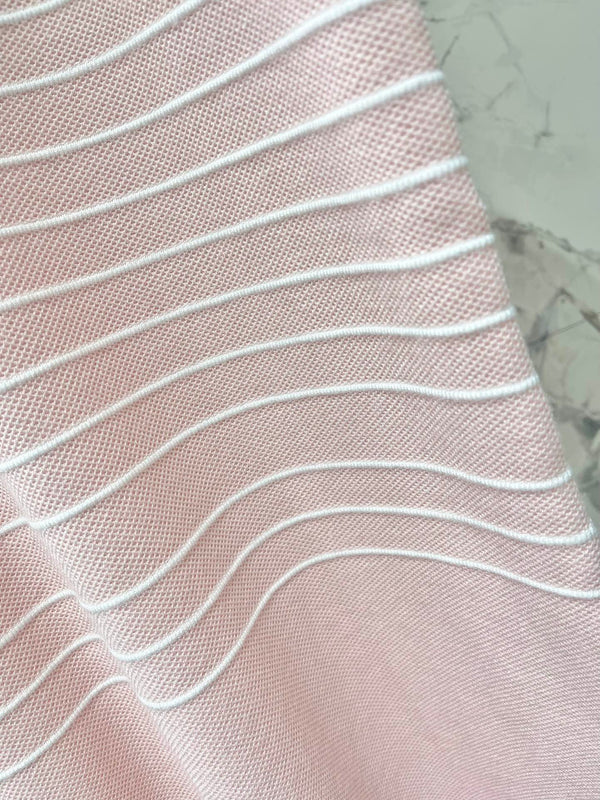 Gucci Polo Shirt Dress Pink Cotton Wool