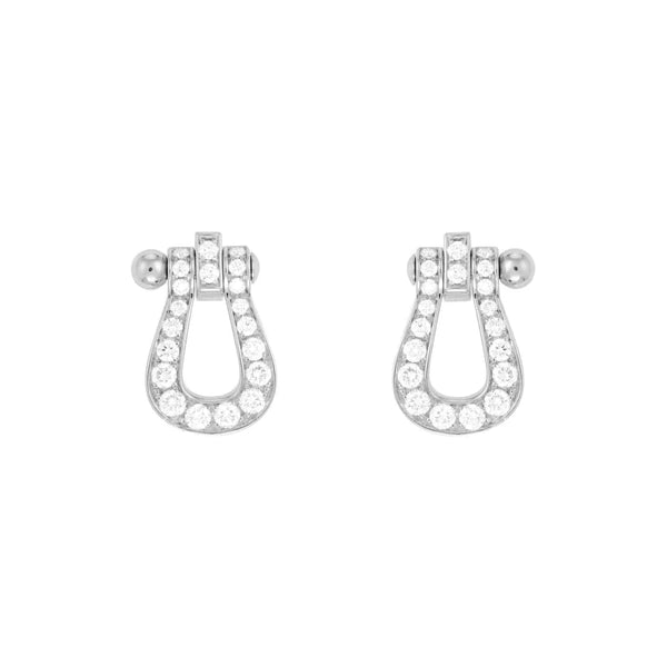 FORCE 10 FULL DIAMOND STUD EARRINGS MINI MODEL