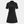 Bow Cut-Out Stand Collar Short Sleeve Dress