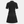 Bow Cut-Out Stand Collar Short Sleeve Dress