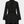 Long Sleeve Cross Neck Satin Tiered Mini Dress