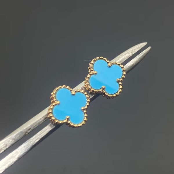 CLOVER TURQUOISE EARRINGS