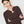 Twist Accent Ring Detail Long-Sleeve Top