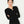 Twist Accent Ring Detail Long-Sleeve Top 180