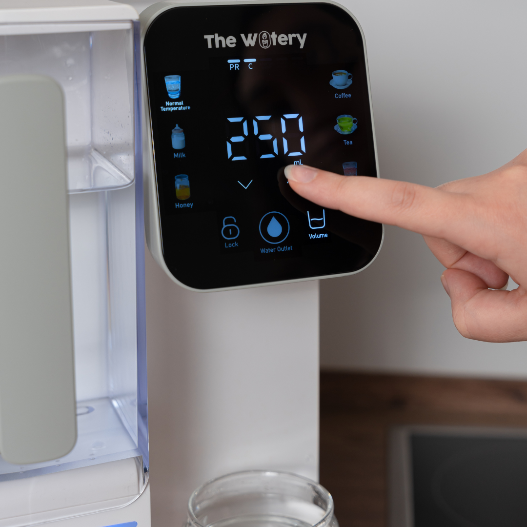 Watery PureHeat RO Dispenser – Osmosi inversa a 4 stadi + Monitoraggio della qualità dell'acqua