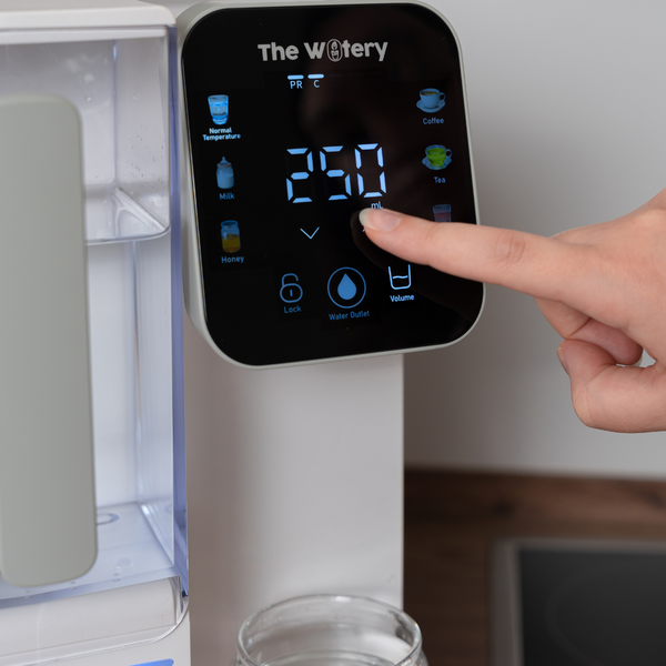 Watery PureHeat RO Dispenser – Osmosi inversa a 4 stadi + Monitoraggio della qualità dell'acqua