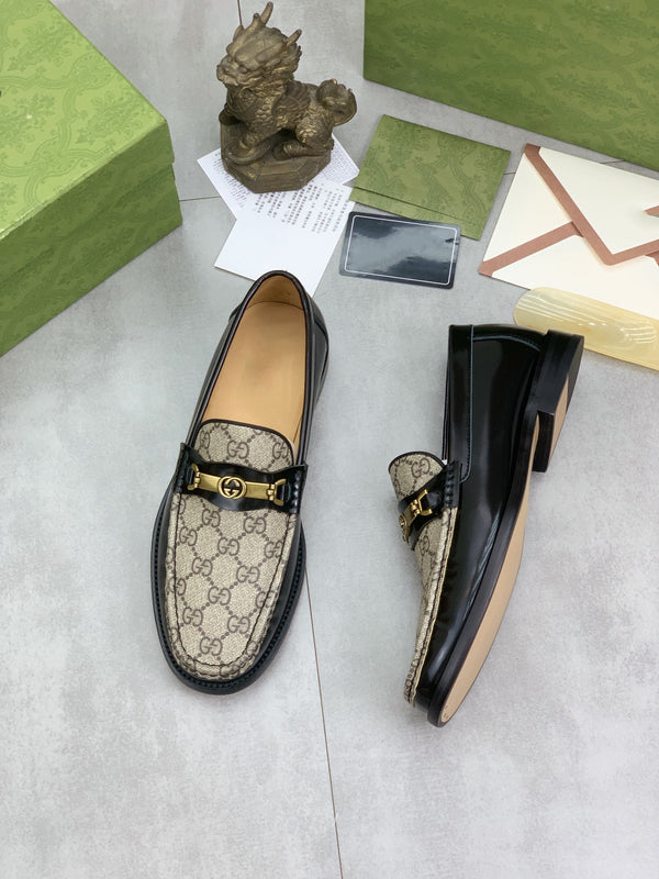 GG LOAFER MEN'S BROWN LEATHER