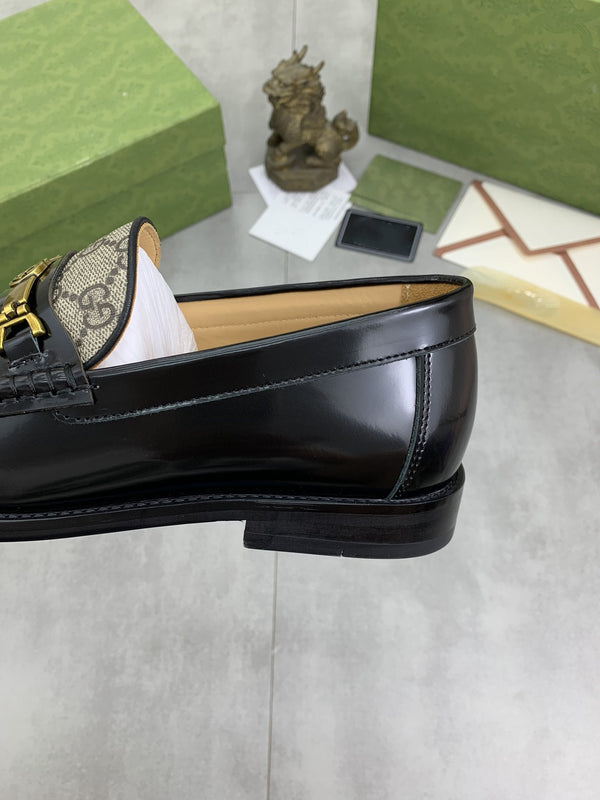 GG LOAFER MEN'S BROWN LEATHER