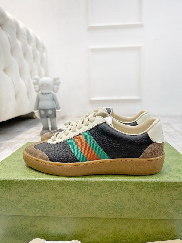 GG SNEAKERS ARDESIA BROWN BLACK LEATHER