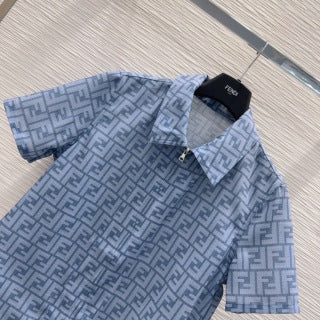 Fendi 25 Set Blue Poliamide