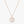 LUCKY MOVE MM NACRE BLANCHE DIAMOND NECKLACE