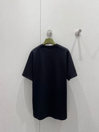 Gucci 2025 Embroidered Short-sleeved T-shirt Cotton 212086