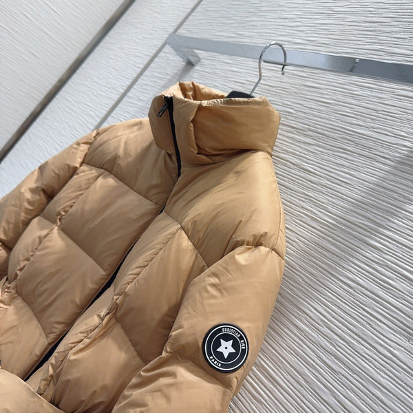 Dior 2025 Jacket Tan Polyester Down