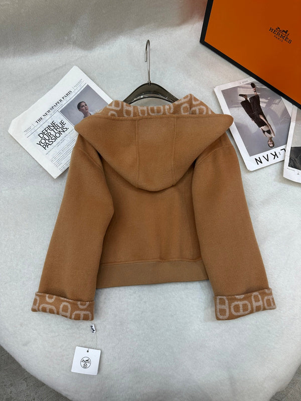 HM 25 Cashmere Cropped Coat 280337