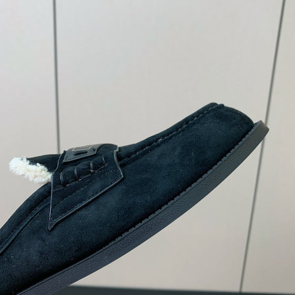 CD Dior Boy Mule Beige Suede Goatskin