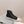BLACK CANVAS HIGH-TOP SNEAKERS LOGO GRAFFITI