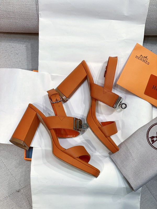 HM Ilona90 Slingback Brown Calfskin 347913