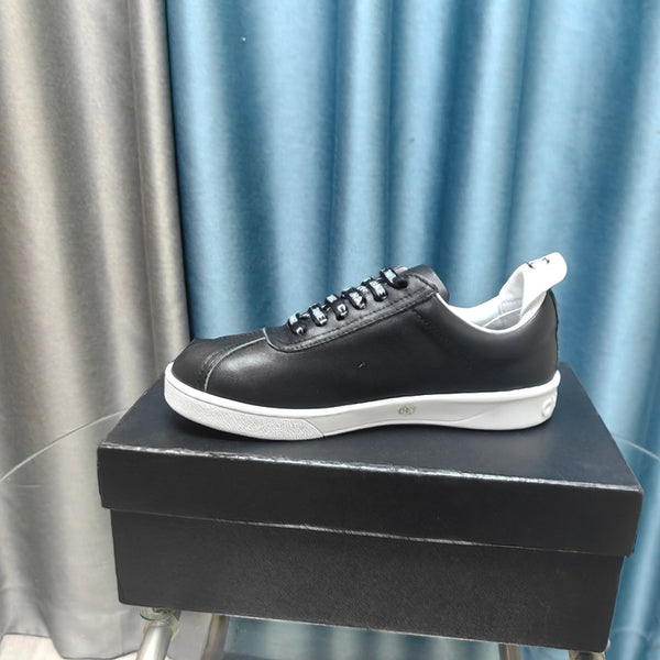 CC Low Sneaker Black Cowhide