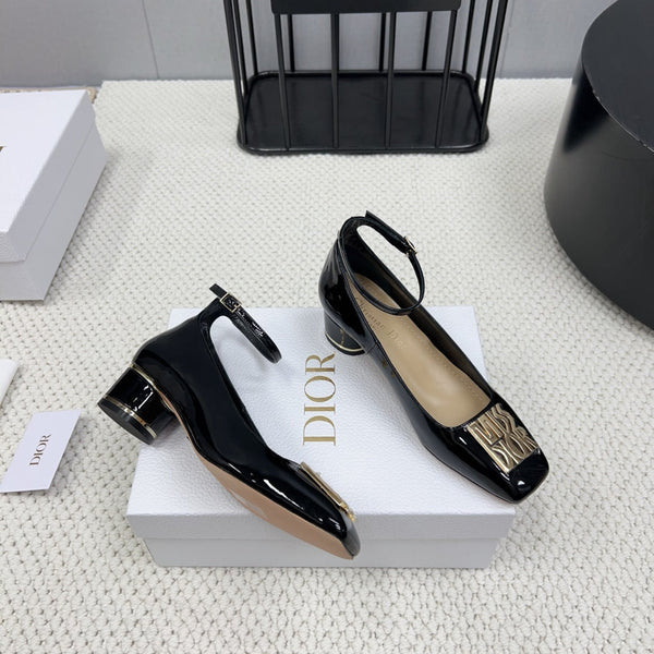 Miss Dior Pump 45mm In Black Glossy Lambskin 995141