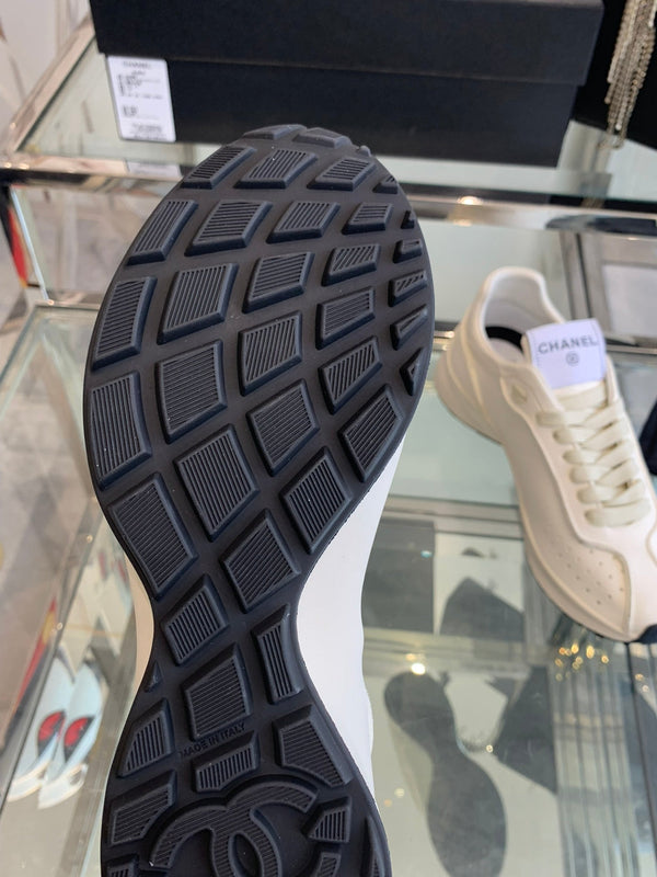 CC Sneaker White Cowhide 204110