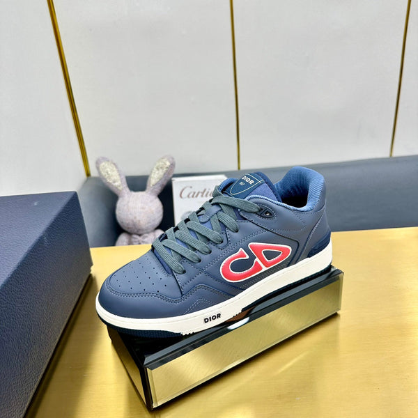 CD B57 Low-Top Sneaker In Charcoal Blue Calfskin 993824