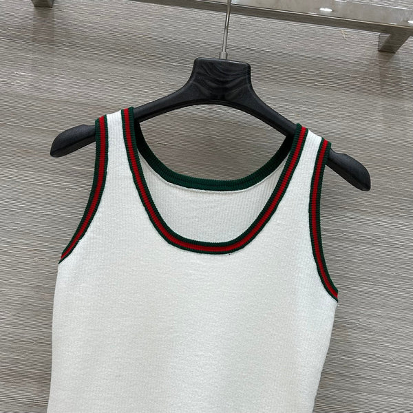 Gucci 2025 Knitted Vest White Wool