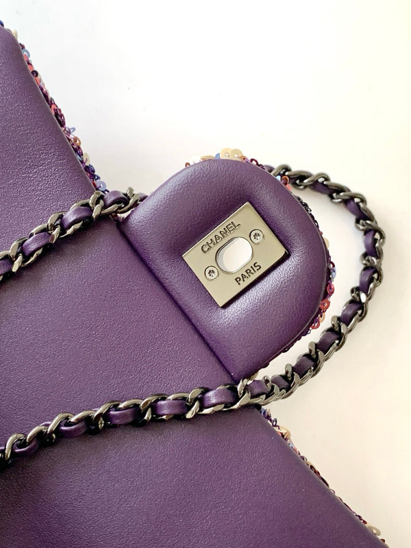 CC 2025 Flap Bag Multicolor Sequin 298203
