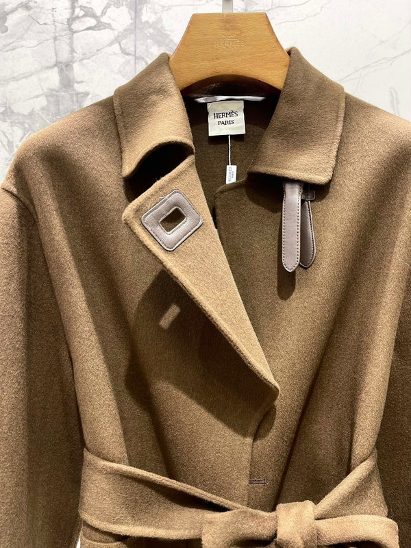HM 25S MID-LENGTH CASHMERE COAT 286